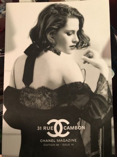 Auth Chanel 31 Rue Cambon Issue 14 2016/2017 Magazine Fashion Catalog Kristen