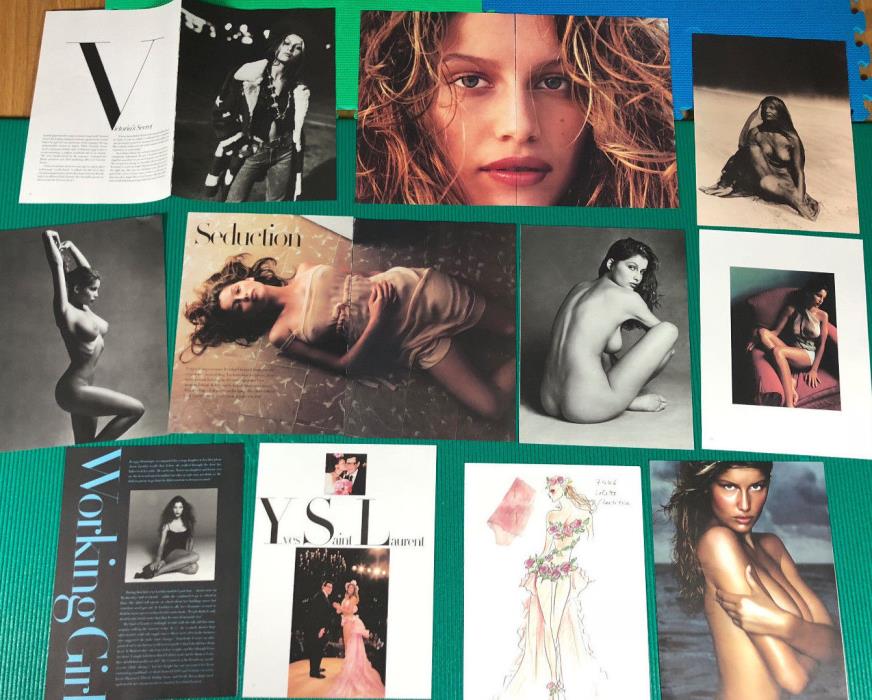 Laetitia Casta 32 Photos 10x13Amazing Wall Art Christmas Victoria Secret Catalog