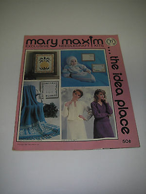 1983 Mary Maxim Catalogue The Idea Place Clothing Fashion Needlecraft Knitting