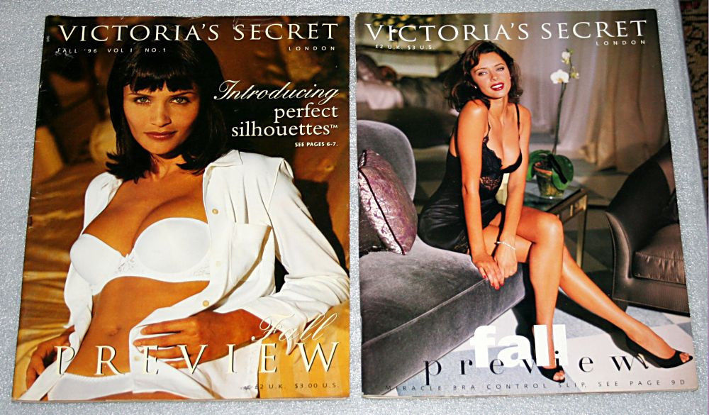 Victoria's Secret Catalog,2 Pack. Fall 1996 Preview and Another one.