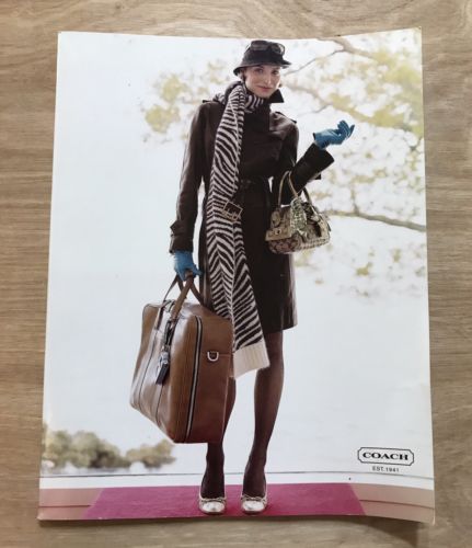 2005 Coach Fall #SC16 Catalog Handbags Shoes Purses Gloves Bags Advertising 919B