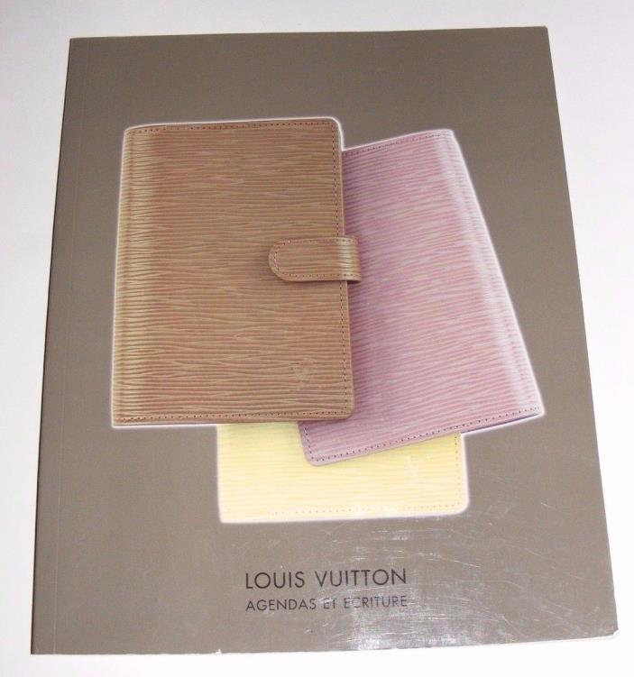 2000 Louis Vuitton Agenda Et Ecriture Diaries Pens & Writing Accessories Catalog