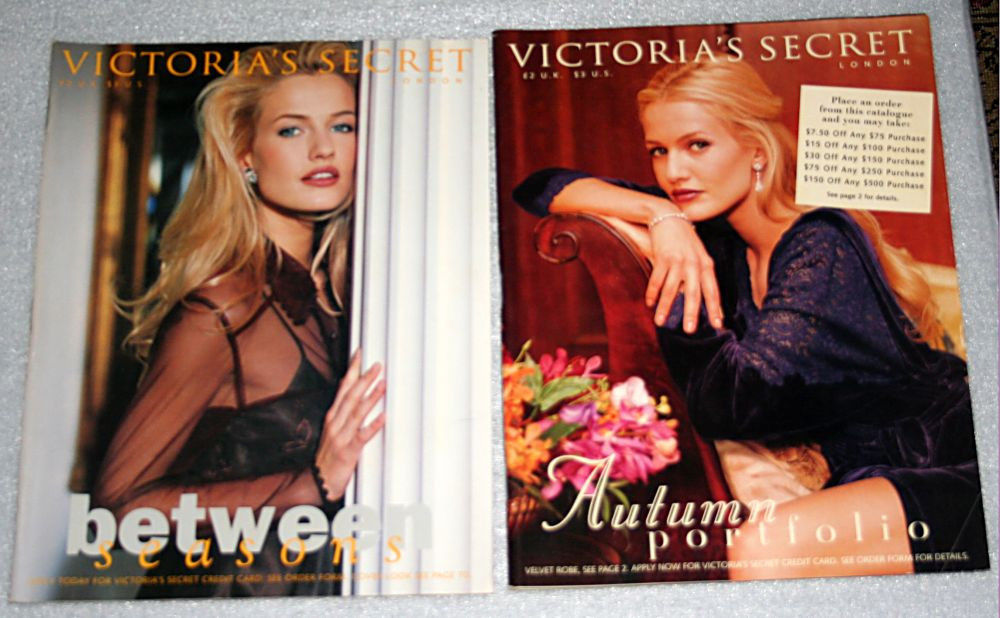 Victoria's Secret Catalog,2 Pack. Between Seasons And Autumn portfolio.