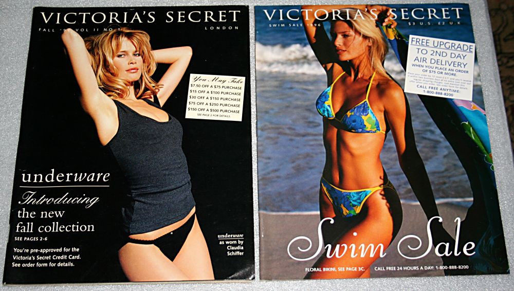 Victoria's Secret Catalog,2 Pack. Swim Sale 1996 and Fall 1996 vol ll No 1