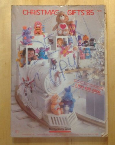 Montgomery Ward Christmas Gifts 1985 Catalog Wish Book Fun Item For All