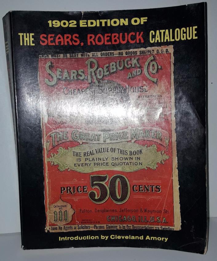 1902 sears robuck catalogue reproduction 1969