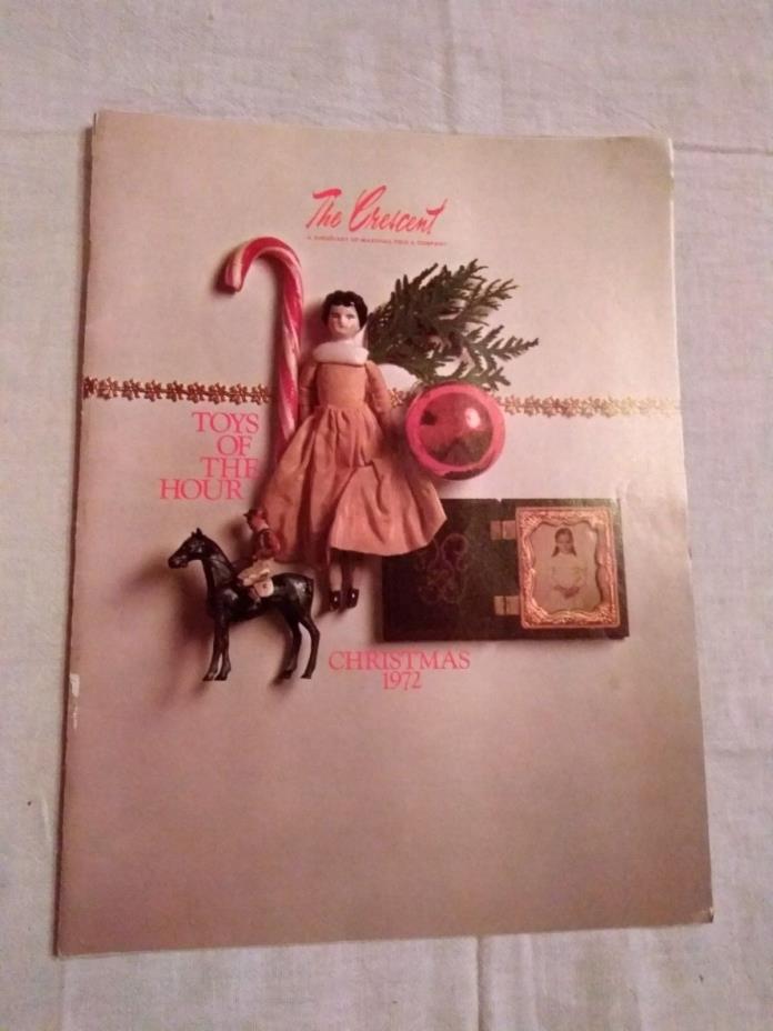 The Crescent Christmas Catalog 1972 Toys Of The Hour Spokane Washington