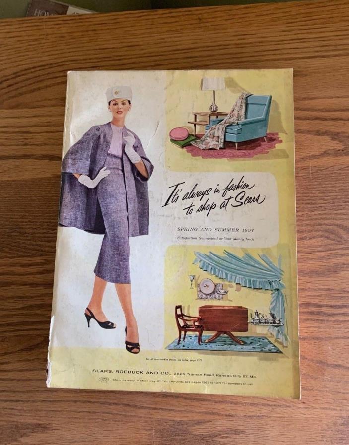 1957 Sears Roebuck Catalog Spring and Summer Kansas City Edition