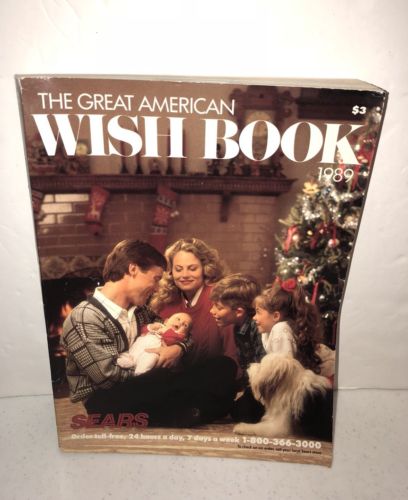 VTG Sears The Great American Wish Book Catalog Christmas 1989 Nintendo Barbie
