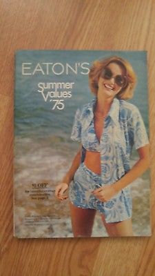 Eaton`s Summer Values 1975 310 pages VG condition