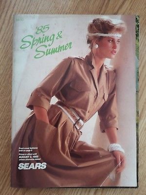 SEARS SPRING AND SUMMER 1985 784 pages EX condition