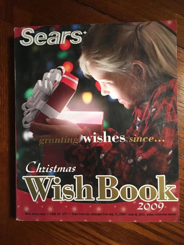 2009 Sears Christmas Wish Book Catalogue Canada