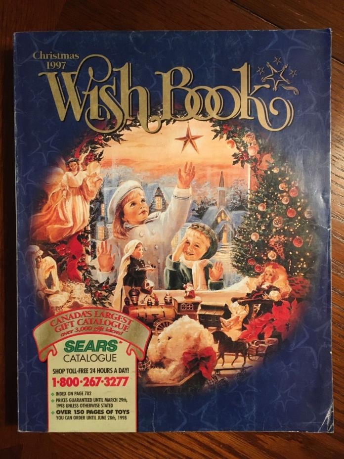 1997 Sears Christmas Wish Book Catalogue Canada