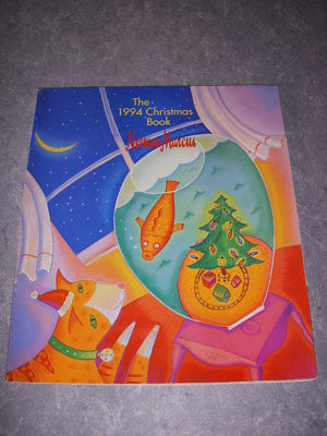 NEIMAN MARCUS 1994 CHRISTMAS BOOK, 90'S FASHION, HOME DECOR, GREAT CONDITION!