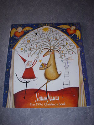 NEIMAN MARCUS 1996 CHRISTMAS BOOK, 90'S FASHION, HOME DECOR, GREAT CONDITION!