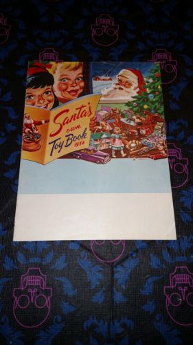 Vintage 1954 Santa's Own Toy Book Christmas Catalog Unbranded Rare!!!