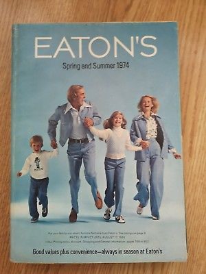 EATON'S SPRING AND SUMMER 1974 804 pages EX/NRMINT condition