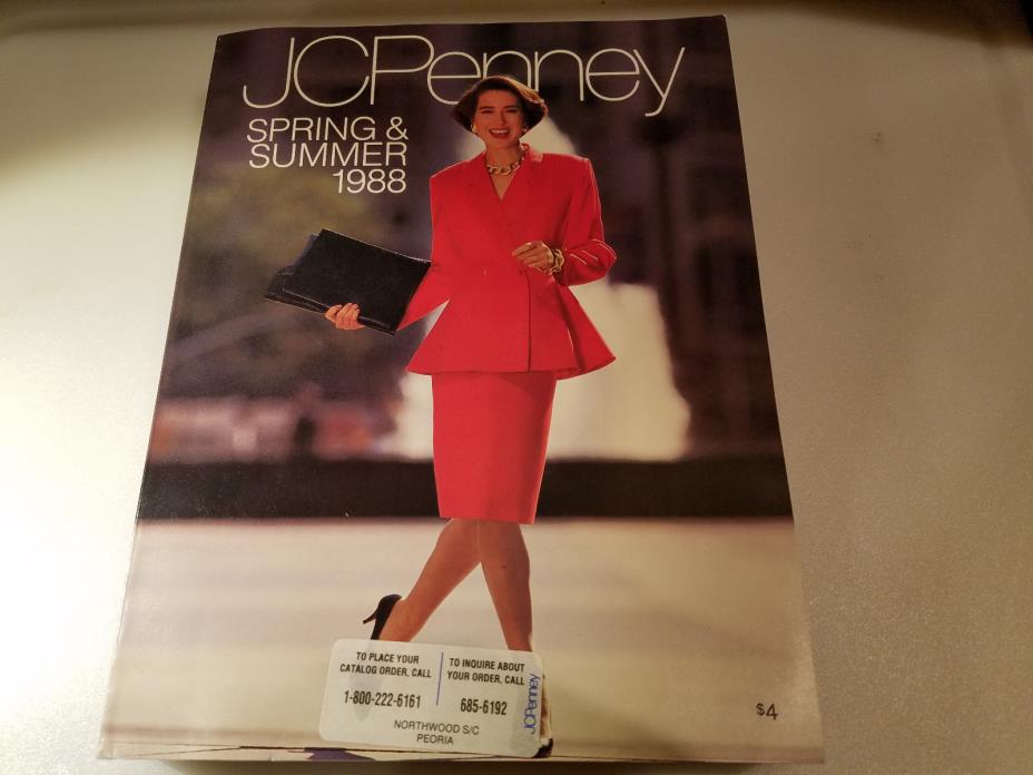 1988 Spring/Summer JCPenny Catalog  Very Good