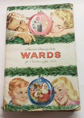 Montgomery Wards Catalog 1959 Christmas Gifts Edition Volume Vintage