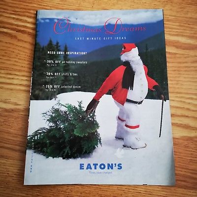 Eaton's 1998 Christmas Dreams Catalog 52 pages EX condition