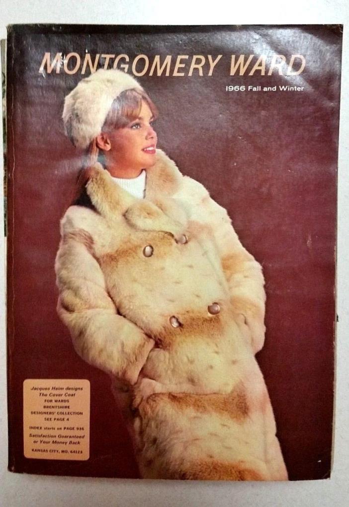 Vintage MONTGOMERY WARD 1966 Fall/Winter Catalog