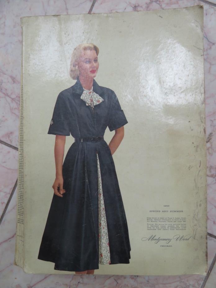 Montgomery Ward 1953 Spring and Summer Catalog