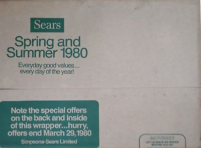 SEARS SPRING AND SUMMER 1980 880 pages EX/NRMINT condition