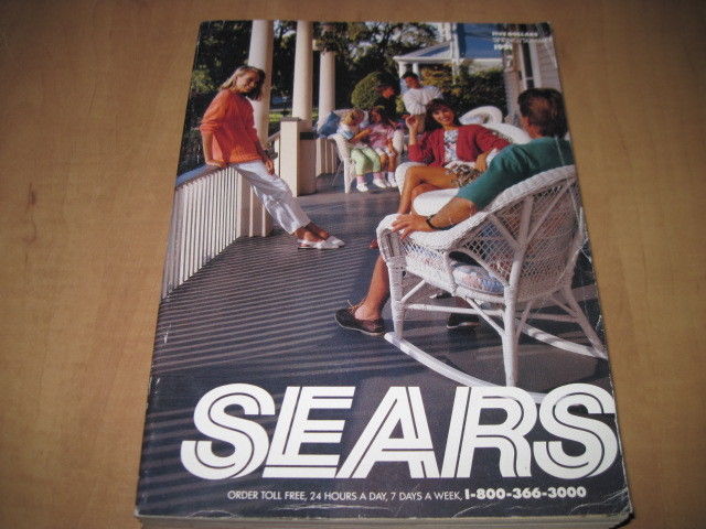 Vintage Sears 1991 Spring & Summer Annual Catalog