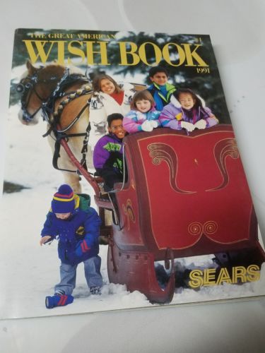 BUY IT NOW! SEARS CATALOG VTG.THE GREAT AMERICAN WISH BOOK  1991 CHRISTMAS TOYS!