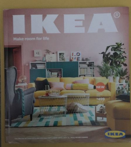 NEW IKEA 2018 CATALOG Magazine Make Room for Life Home Decor & Organizing