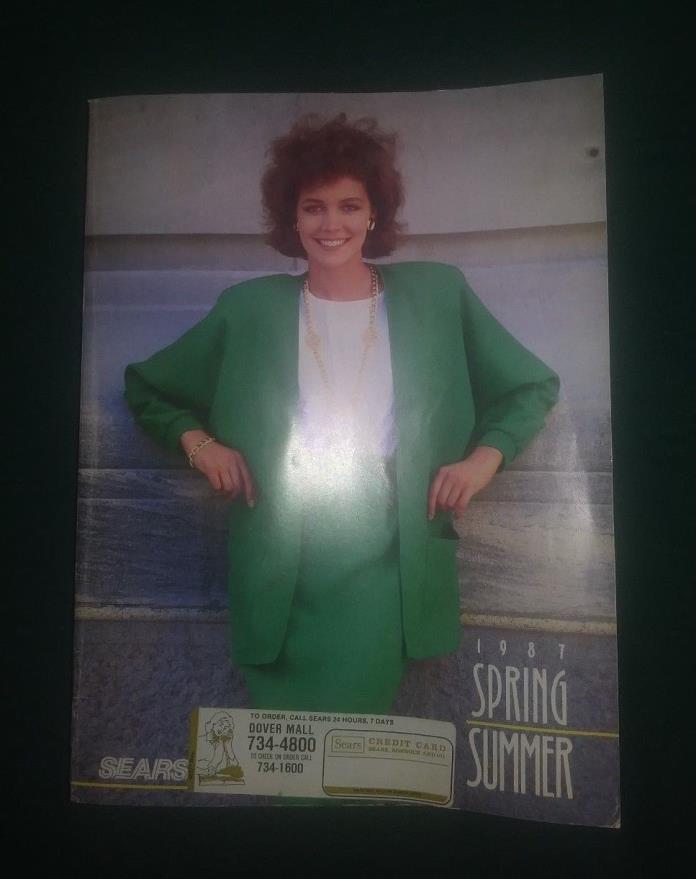 Vintage 1987 Sears Spring And Summer Catalog
