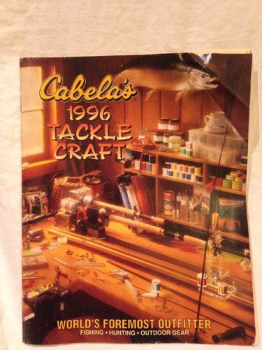 Cabela's Catalog Fishing Tackle Craft 1996 Lure Hook