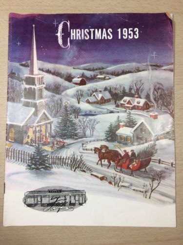 Foye's Vintage CATALOG - Christmas Canada 1953 Colour Pictures Ladies Items