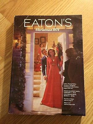 Eatons Christmas 1974  476 pages EX condition