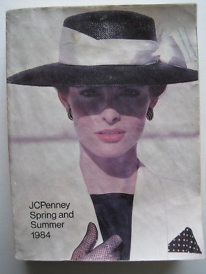 Vtg JC Penny 1984 Spring & Summer Catalog Fashions Decor Sports Home Goods~NICE