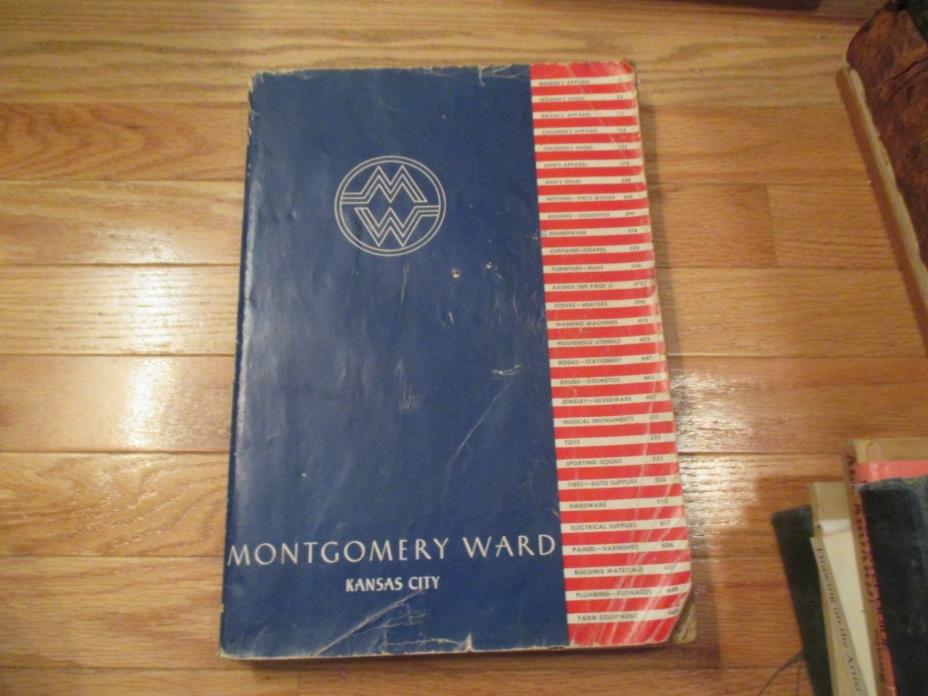 1935 1936 Fall Winter Montgomery Ward Wards Catalog