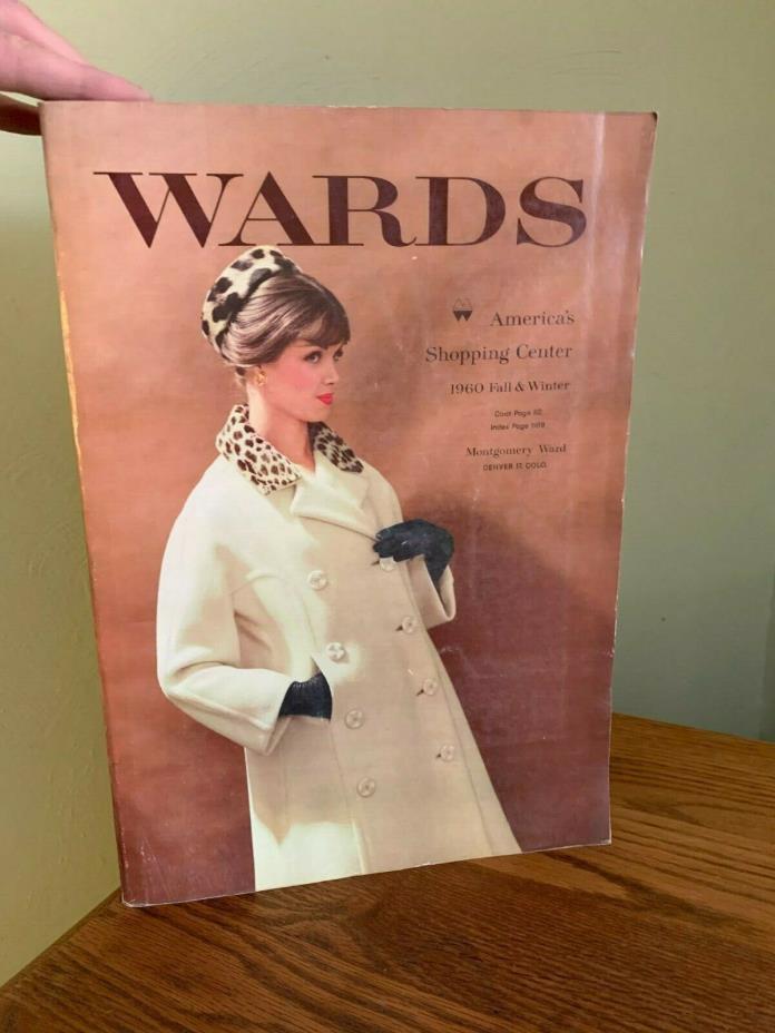 Vintage Montgomery Ward 1960 Fall & Winter Catalog Denver Edition