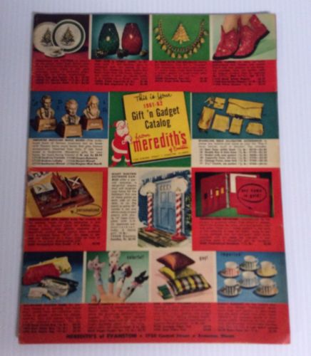 Meredith's Of Evanston Gift 'n Gadget Catalog 1961-62