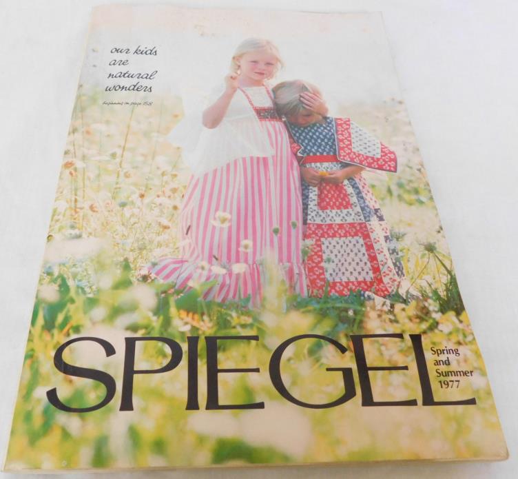 1977 SPIEGEL SPRING / SUMMER STORE CATALOG 522 PAGES