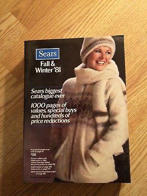 Sears Fall/ Winter 1981 976 pages EX/NrMINT condition