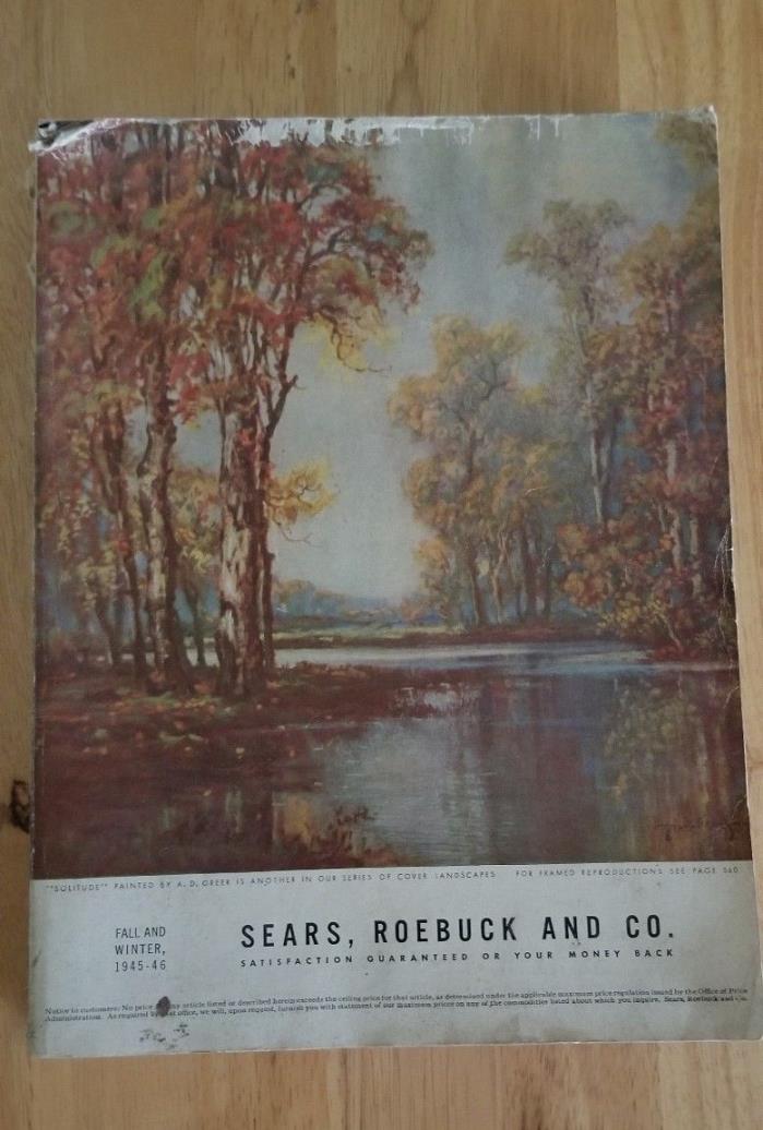 Sears Catalog :  Fall & Winter 1945-46