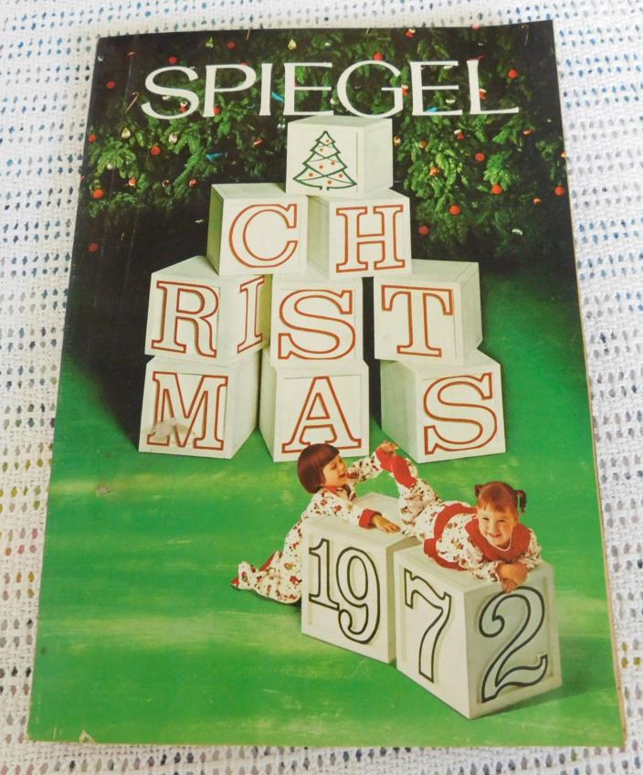 1972 SPIEGEL CHRISTMAS CATALOG TOYS 435 PAGES 9 1/2