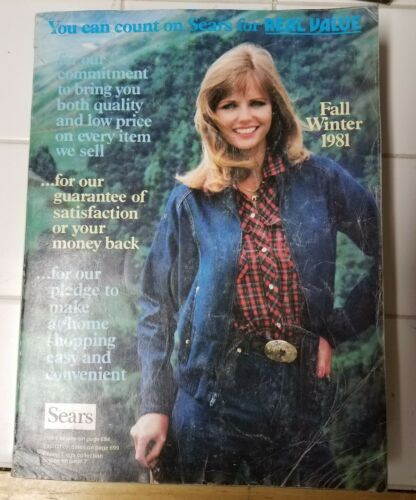 BUY IT NOW   VINTAGE 1981 FALL WINTER SEARS CATALOG CHERYL TWIGS COLLECTION