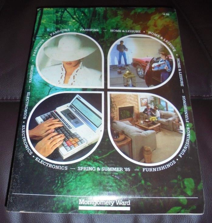Spring and summer 1985 Montgomery Ward big book catalog in very nice condition