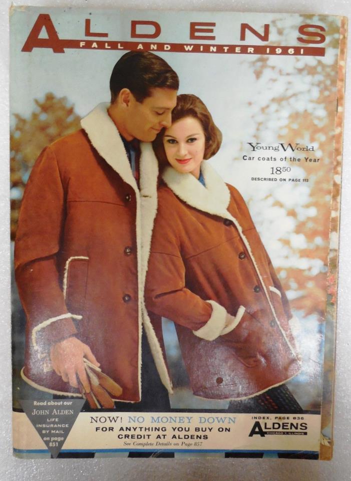 Aldens Vintage Fashion Catalog Fall Winter 1961