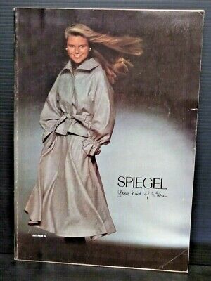 Spiegel 1978 Fall Winter Catalog Fur Coats Fashion Electronics Christie Brinkley
