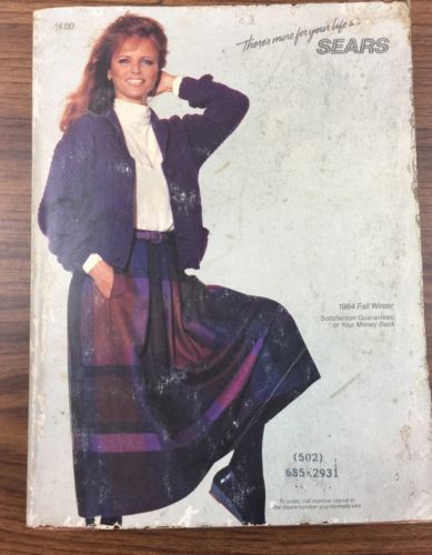 Sears 1984 Fall Winter There's More For Your Life Catalog. O