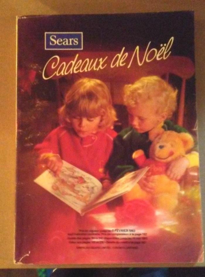 SEARS CATALOG - Christmas Canada 1982 Wishbook Catalog Holiday Gifts Toys French
