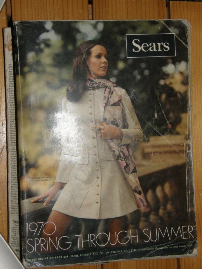 Vintage Sears Catalog Spring & Summer 1970 Philadelphia, PA