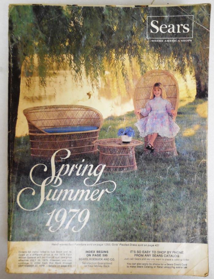 Sears Vintage Fashion Catalog Spring Summer 1979